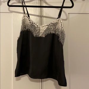 Boohoo black cami PJ